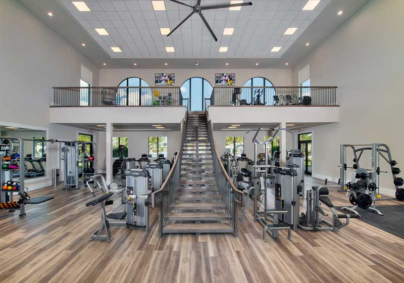 fitness center