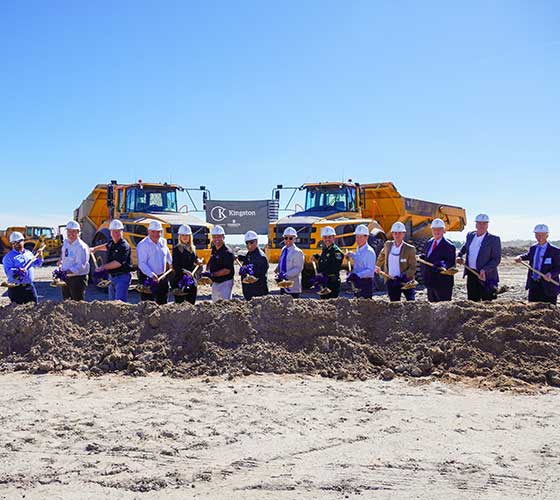 ground breaking